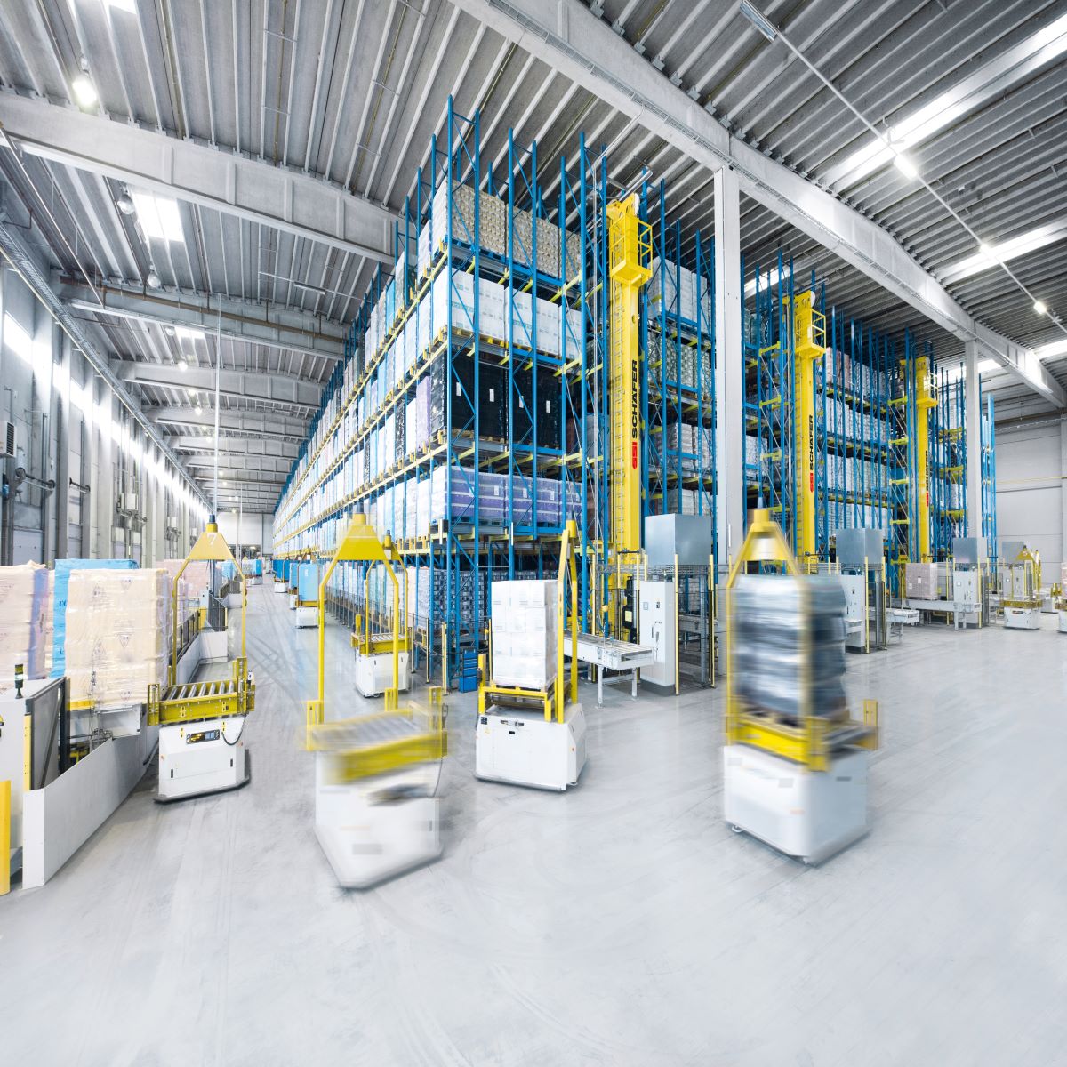 AGV automated guided vehicles